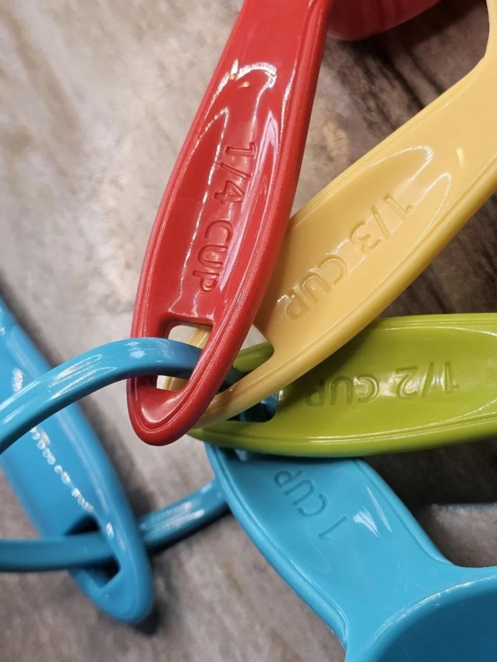 Rubbermaid Nesting‎ Measuring Cups Plastic Multi-color